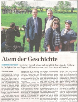 ”Atem der Geschichte” Mitteldeutsche Zeitung vom 08.05.2018 ”Atem der Geschichte” Mitteldeutsche Zeitung vom 08.05.2018